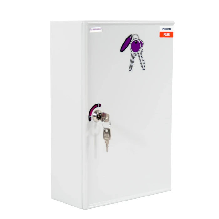 Szafka na klucze 86 szt. metalowa 17SK - zamknięta skos