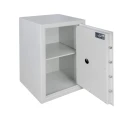 Sejf 3-PR-ECO z zamkiem elektronicznym szary otwarty