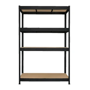 Regał metalowy wciskany R350XL 180x120x60 350kg czarny MDF