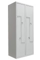 Szafa ubraniowa typu L 180x80x49 2MSL-ECO szara