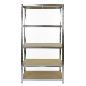 Regał metalowy wciskany BW 180x90x40 175kg ocynk MDF