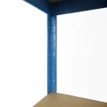 Regał metalowy wciskany R250XXL 180x160x60 250kg niebieski MDF TÜV - noga