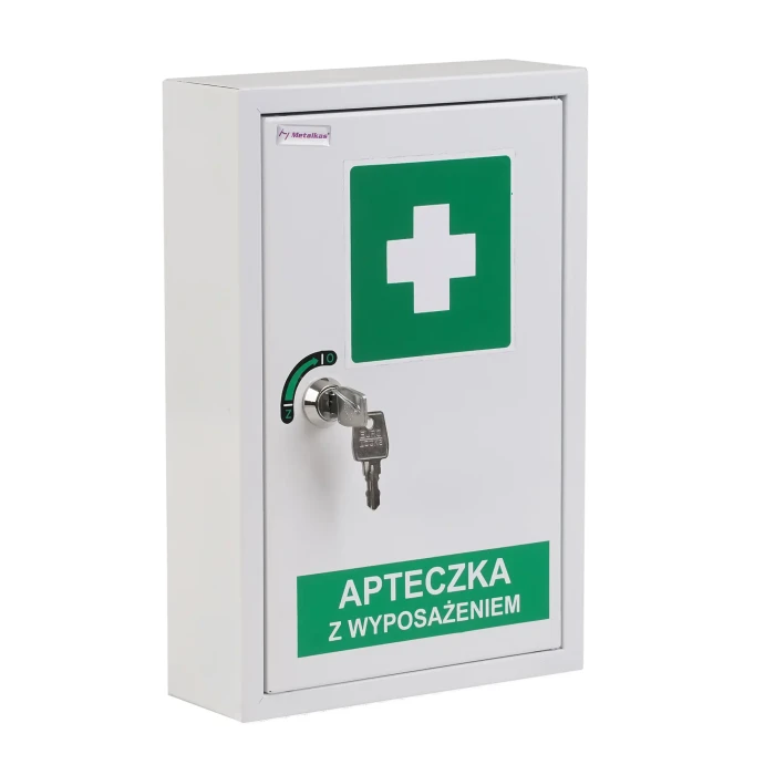 Apteczka metalowa wisząca TG-1PA-ECO