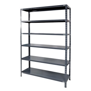 Regał metalowy skręcany BR24 200x120x50 80kg grafit