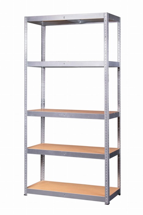 Regał metalowy wciskany RZP 179x90x40 175kg ocynk HDF - skos