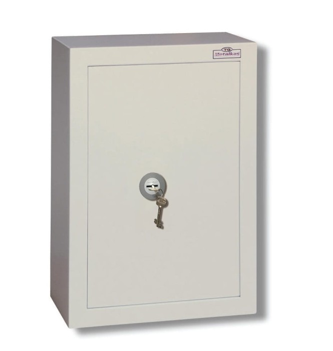 Sejf na klucze 1GB-K-100 z zamkiem kluczowym na 100 kluczy S2 - zamknięty