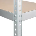 Regał metalowy skręcany STABIL 180x120x40 200kg ocynk MDF noga z półką