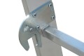 Drabina aluminiowa Bayersystem BS-DW 3x8 - stopień i hak