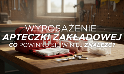 Wyposażenie apteczki zakładowej - co powinno się w niej znaleźć?